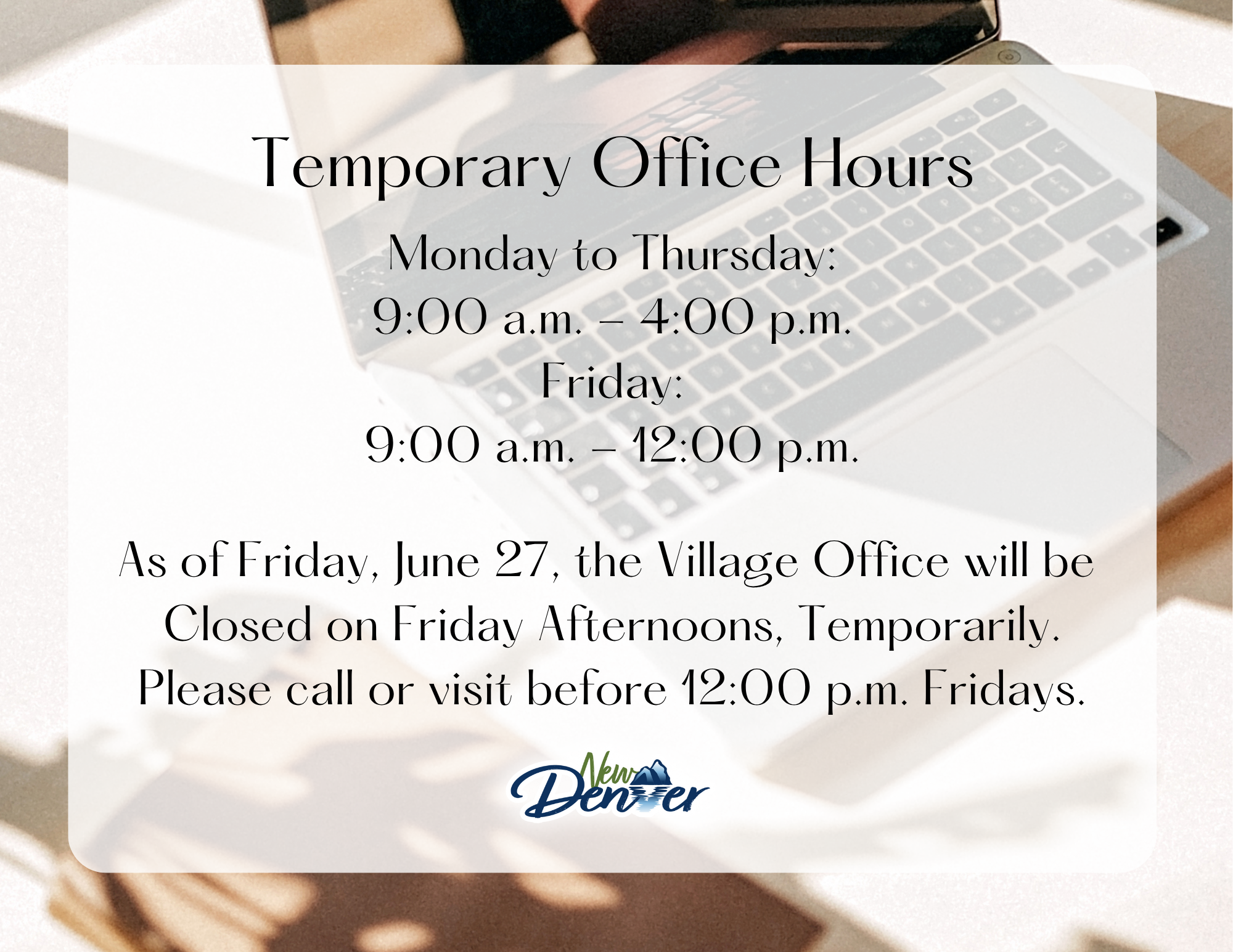 2025-06-17_VND Temporary Office Hours Notice